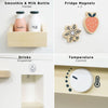 Kitchen Freestanding Fridge Freezer