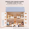 Wooden Dolls House Family