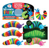 Sensory Fidget Fun Glow In The Dark Slug Assortment- 12/Pack: Closeout Price