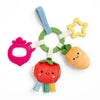 Bitzy Busy Ring™ Teething Activity Toy: Bunny