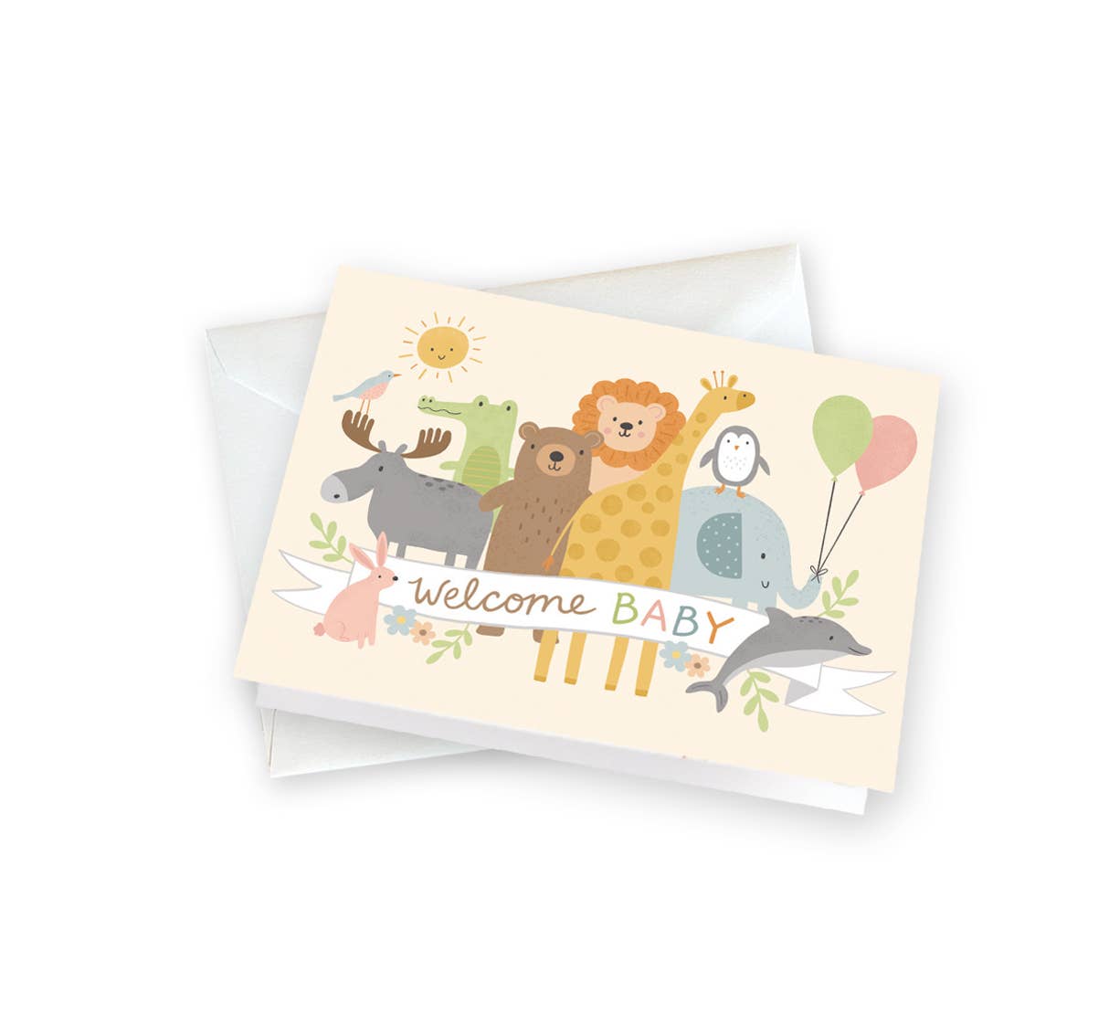 Gift Enclosures - Animal Hello