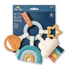 Bitzy Busy Ring™ Teething Activity Toy: Veggie