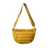 The Blake | Crescent Puffer Sling Bag | 14 Colors : Navy