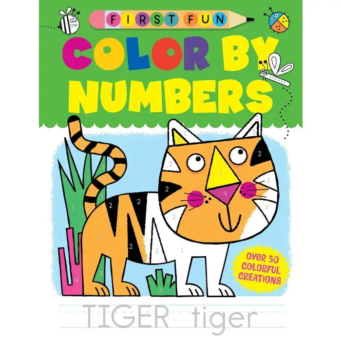 First Fun Color By Numbers