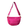 The Blake | Crescent Puffer Sling Bag | 14 Colors : Navy