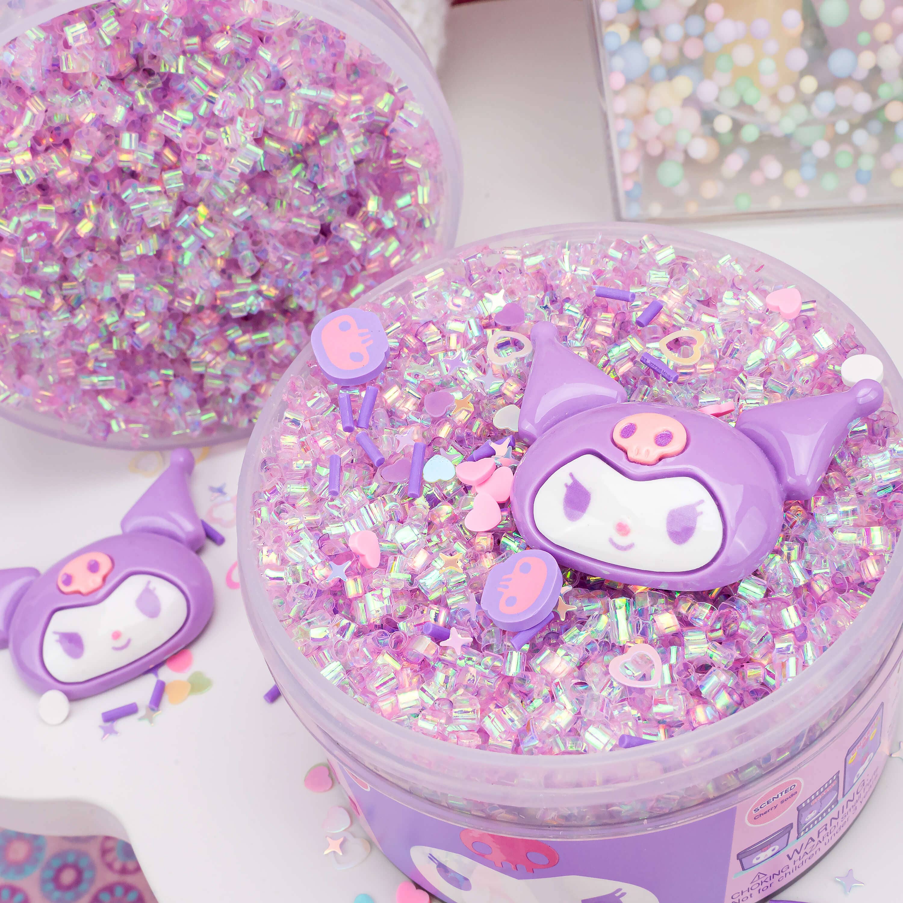 Kuromi™ Crunchy Slime by Kawaii Slime