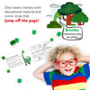 DinoBlox - Educational Magnetic Dinosaur Puzzle Blocks Kit