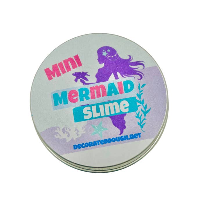 Mermaid Mini Slime by Decorated Dough