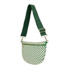 The Fiona | Checkered Woven Bum Bag (10 Colors): Green