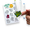 Mythical & Magical Colorable Sticker Pack, 4 Sticker Sheets
