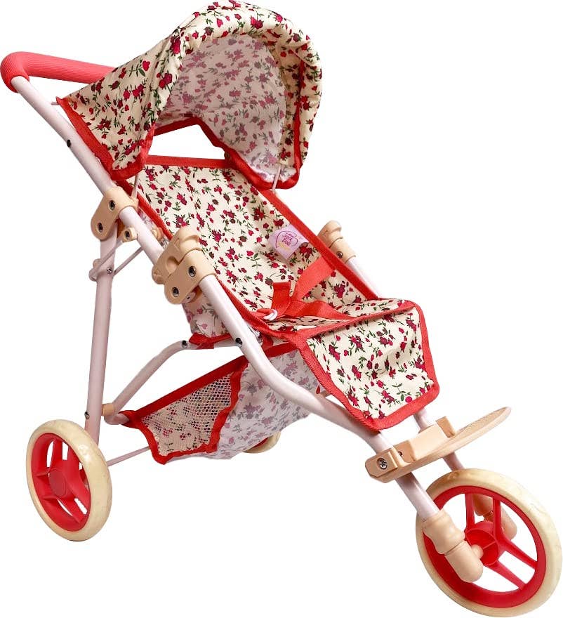Baby Doll Floral Jogging Stroller: Floral by New York Doll