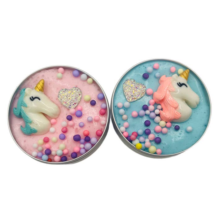 Unicorn Mini Slime by Decorated Dough