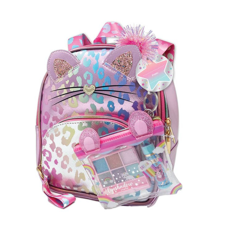 Leopard Stylish Beauty Mini Backpack, by Hot Focus # 750LP