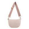 The Fiona | Checkered Woven Bum Bag (10 Colors): Green