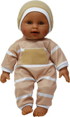 The New York Doll Collection 11" Huggable Doll - Beige Onesie