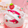 Straw-Bunny Sponge Cake Signature Dome™ Slime