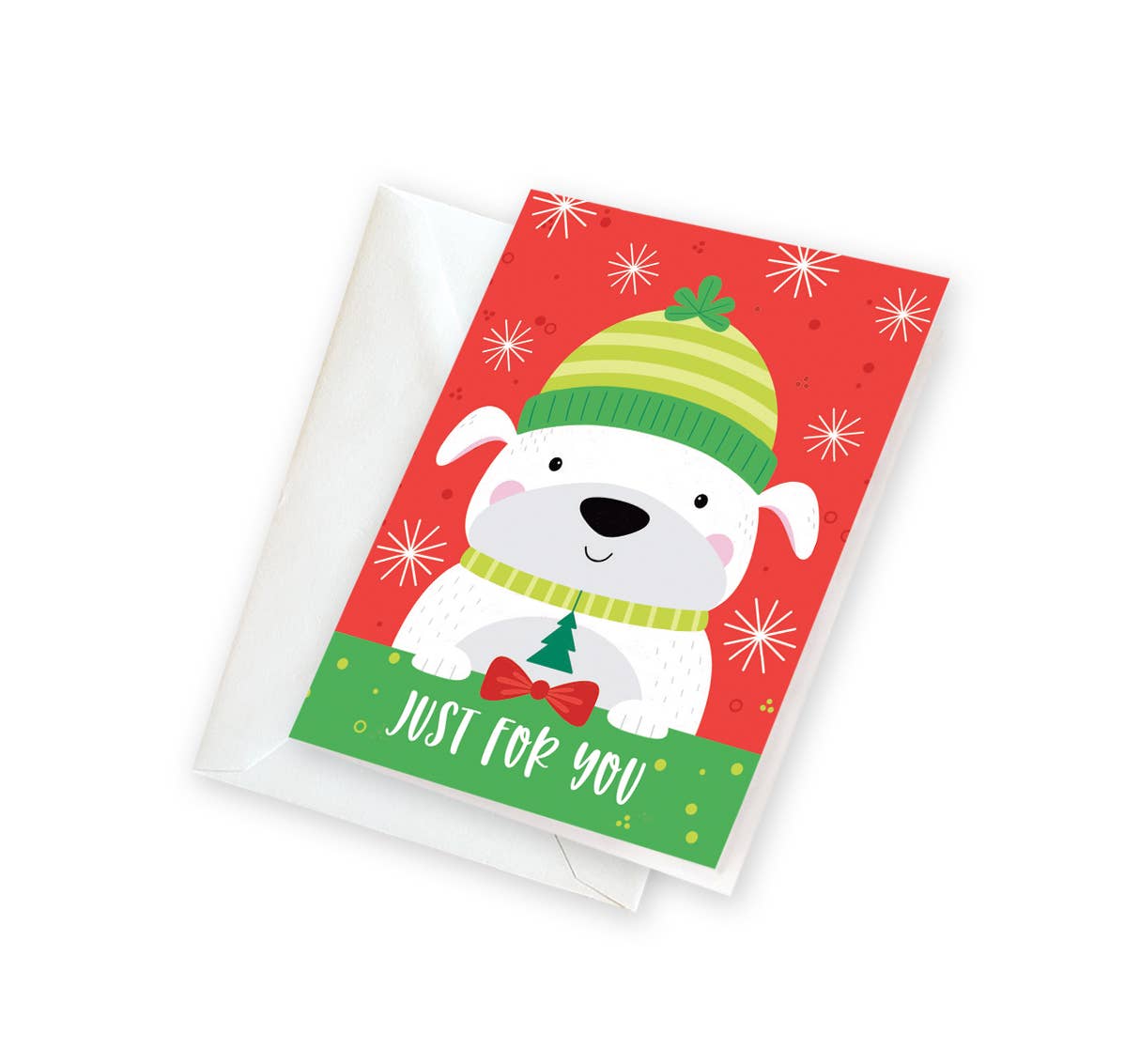 Holiday Gift Enclosure - Christmas Puppy