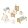 Dolls House Children's Bedroom Furniture Set