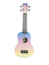 Glitter Rainbow Ukulele by Amahi Ukuleles #DDUK25