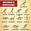Dig It Up! Dinosaur Skeletons 12 Eggs by Mindware