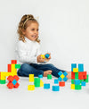 DinoBlox - Educational Magnetic Dinosaur Puzzle Blocks Kit