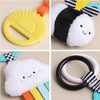 Bitzy Busy Ring™ Teething Activity Toy: Veggie