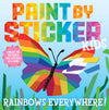 Paint by sticker rainbow