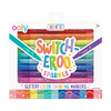 Switch-Eroo Sparkle Glittery Color Changing Markers- 12 pc