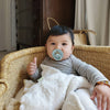 *NEW STYLES* Itzy Soother™ Natural Rubber Paci Sets: Glow - Buttercream + Pistachio 6-18 M