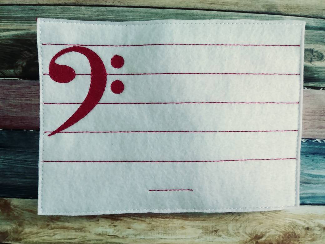 Learn How To Read Music - Quiet game board - music teacher tool- Felt Music Game - Movable Music Notes - bass clef - Music Scale - learning