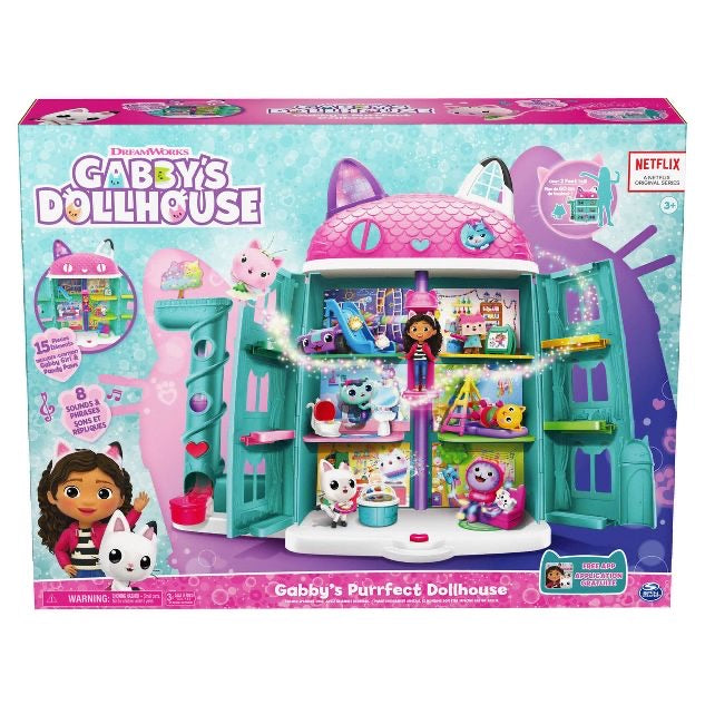‘Gabby’ Purrfect Dollhouse by Spin Master