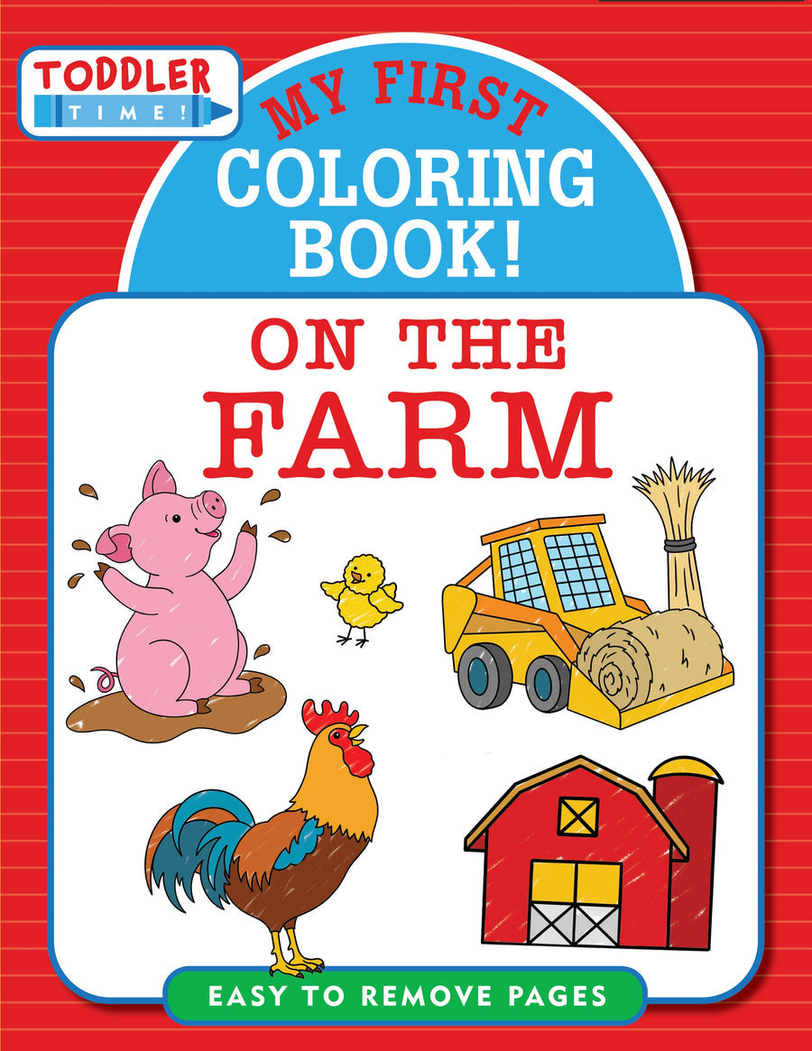 My First Coloring Book! On The Farm by Peter Pauper Press #339911