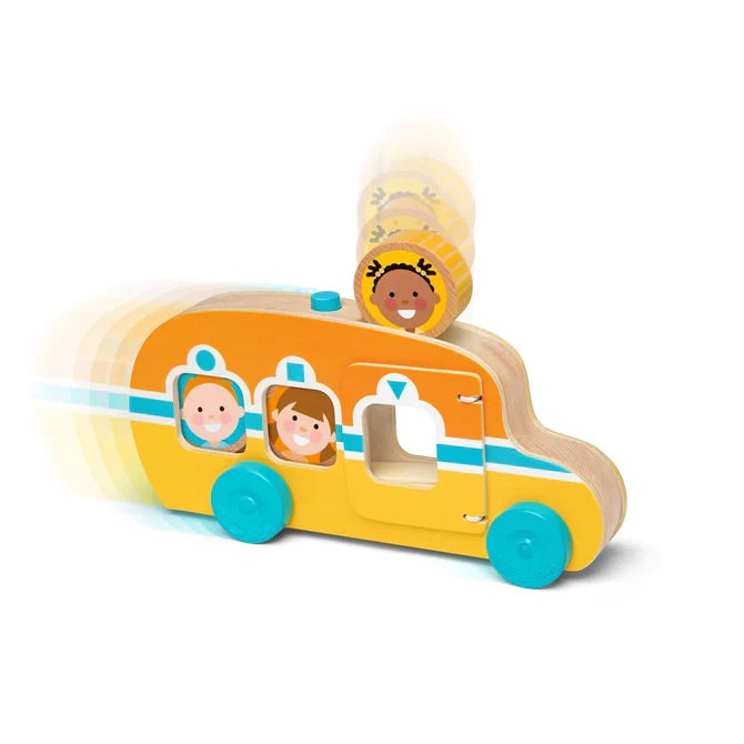 GO TOTs Roll & Ride Bus by Melissa & Doug #30738
