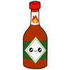 Large Comfort Food Hot Sauce by Squishable #