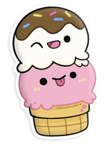 Ice Cream Cone Sticker by Squishable