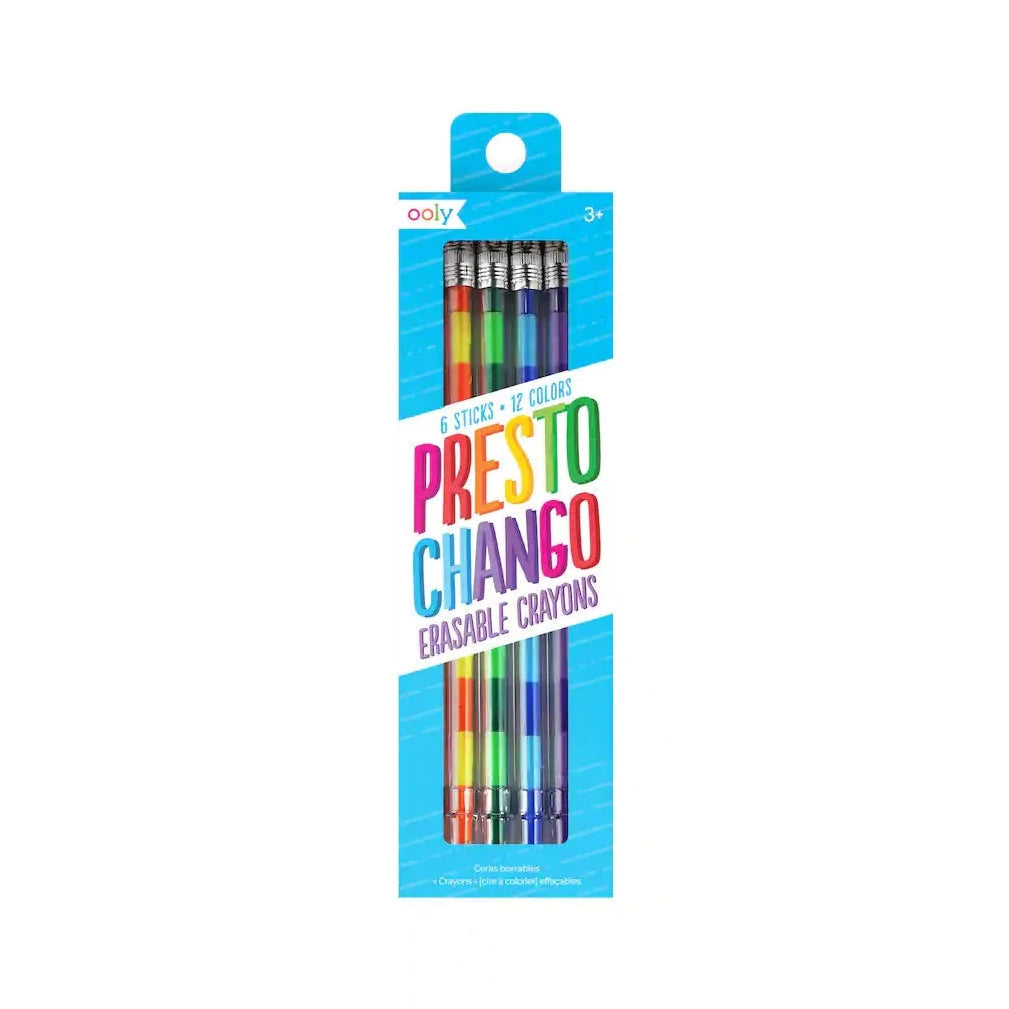 Presto Chango Crayons 6 Pack by Ooly #133-73