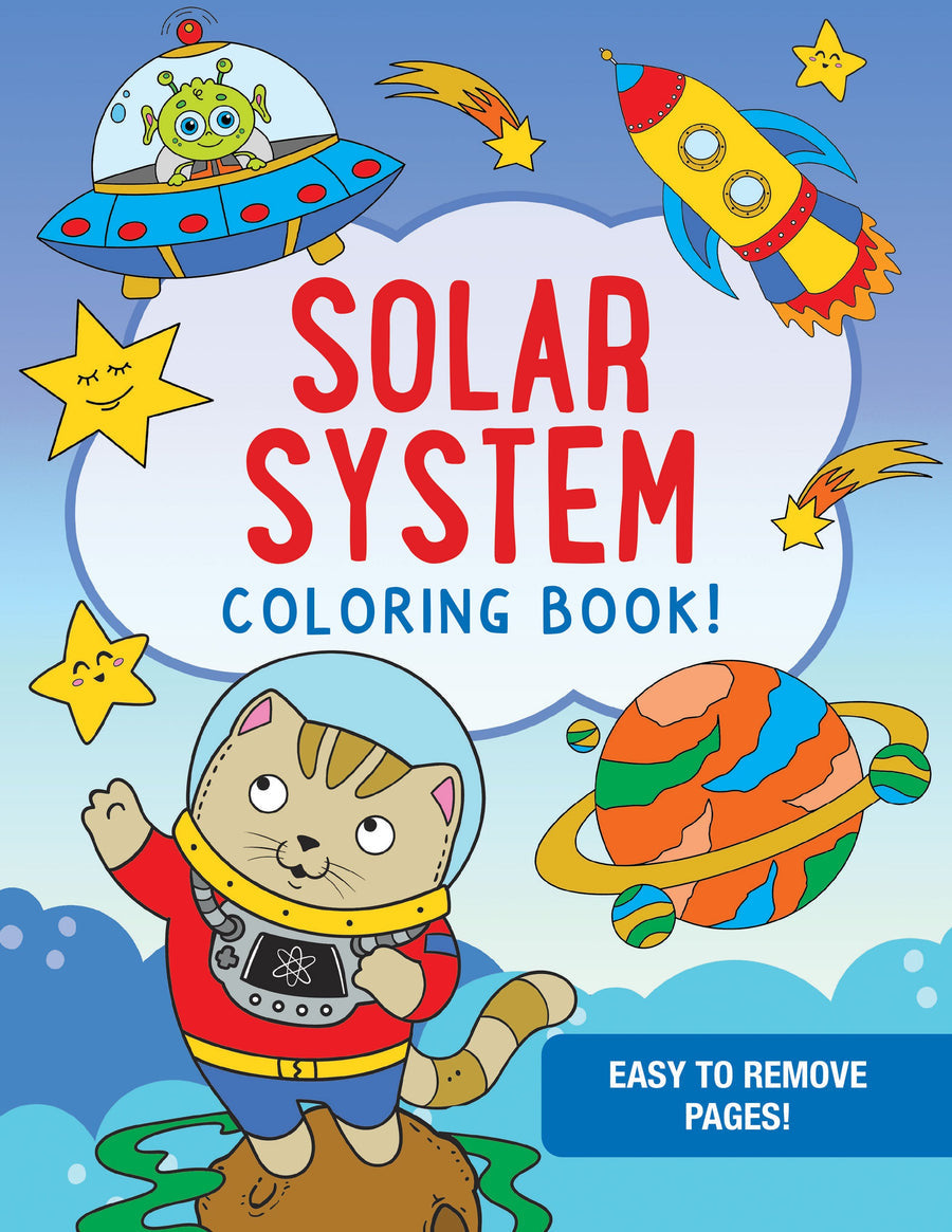Solar System Coloring Book! by Peter Pauper Press #340184