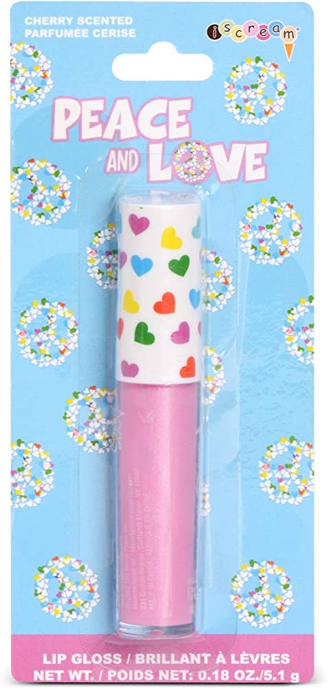 Peace And Love Lip Gloss by Iscream #815-176