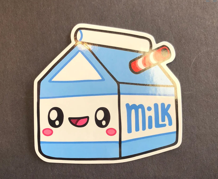 Milk Sticker by Squishable
