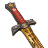 Golden Eagle Knight Sword by Liontouch