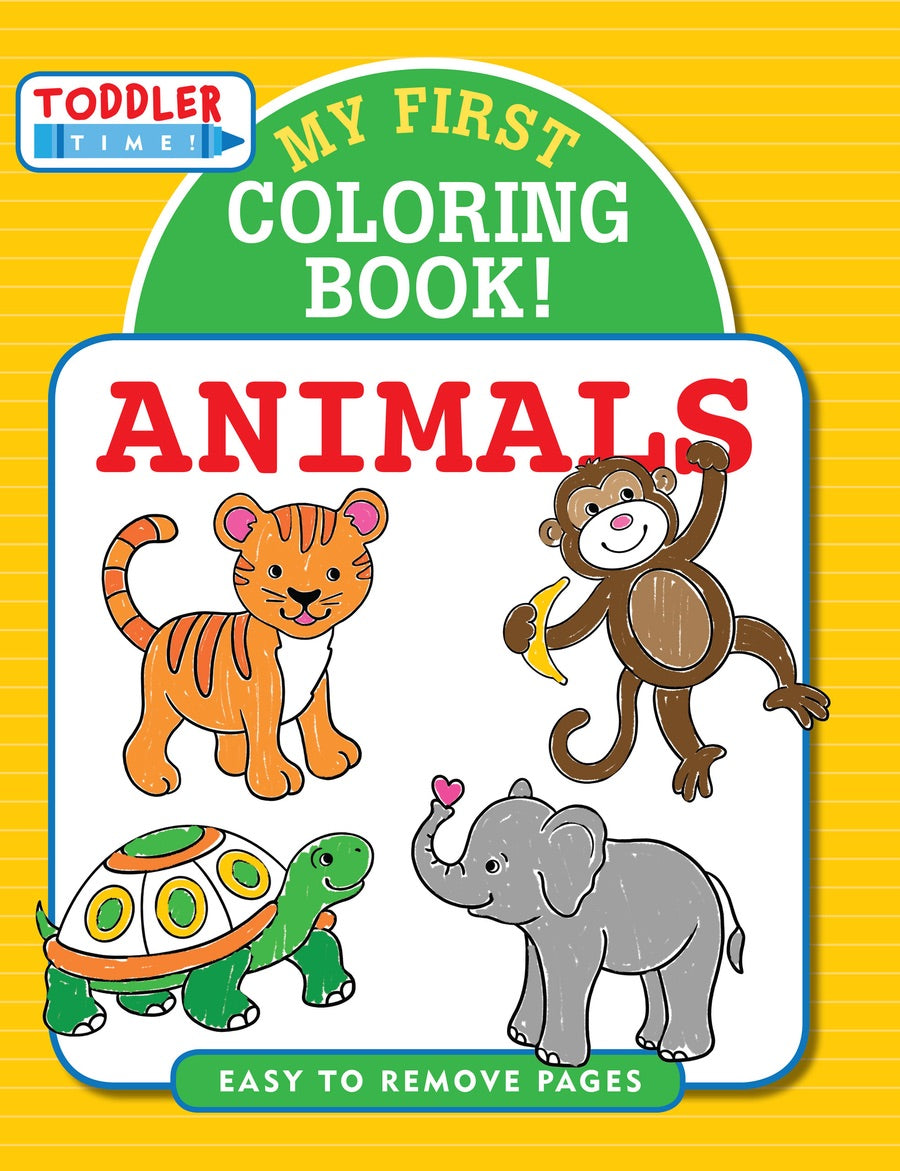 My First Coloring Book! Animals by Peter Pauper Press #332028