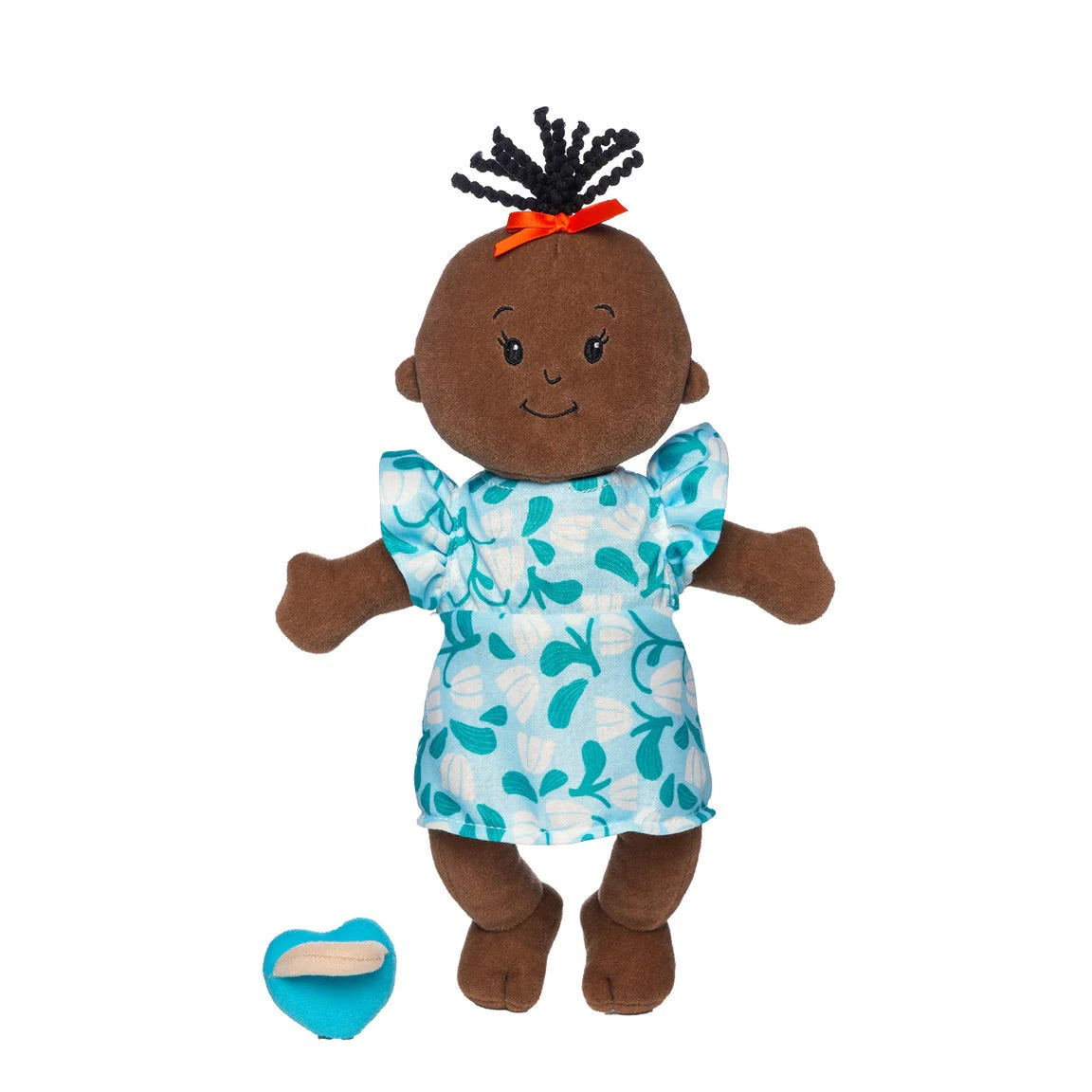 Wee Baby Stella Brown with Black Wavy Tuft by Manhattan Toy #164280