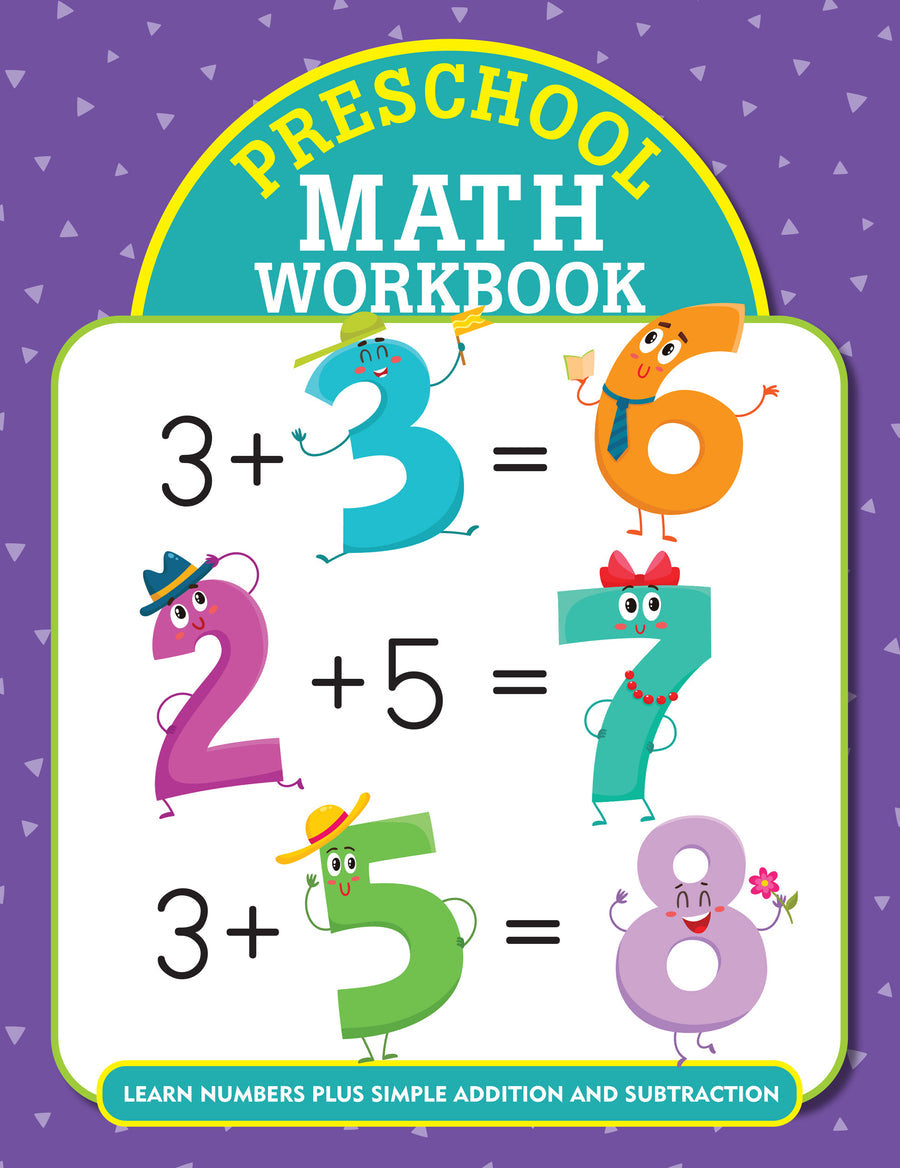 Preschool Math Workbook by Peter Pauper Press #335432