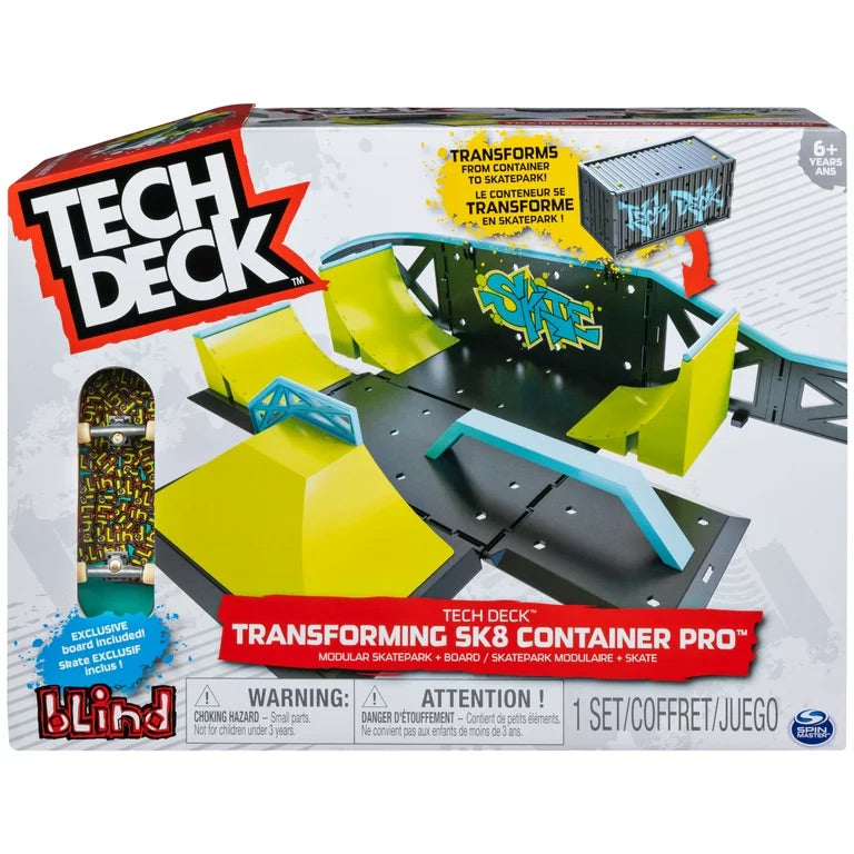 Tech Deck Transforming Sk8 Container Pro Playset by Spinmaster #6035884