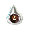 Kisses Silver Pandaroll Plush Blanket - Small by Anirollz #ANI-PD-PBL9K