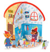 Puffy Sticker 3D Playhouse - Mushroom Cottage by Bright Stripes #PSP-01