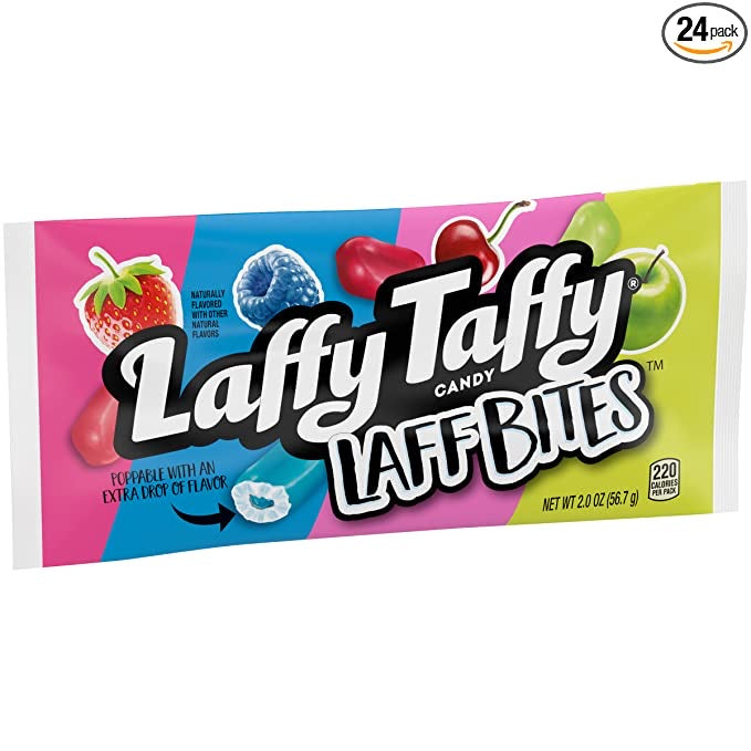 Laffy Taffy Candy Laff Bites 2oz Box