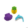 Surprise Inside Erasers: Pineapple, Seashell & Dolphin by Mindware #14122960