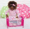 PlayDate Playpen Bed: Pink Flower Power by Adora #218603