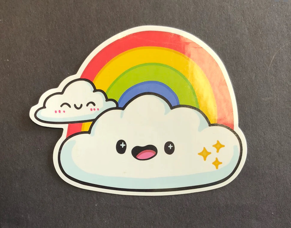 Rainbow Sticker by Squishable
